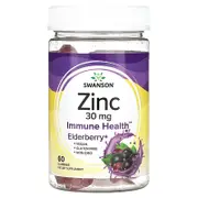 Swanson, Zinc Gummies, 30 mg, 60 Gummies