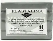 Van Aken Plastalina Modelling Clay - Grey, 0.5kg, Modelling Clay