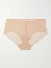 [Commando] Commando - Stretch-mesh Briefs - Beige - medium medium Neutrals
