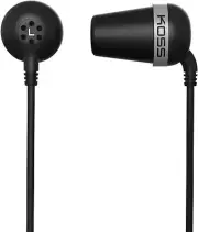 Koss 'The Plug' In-Ear Headphones (Black) Black