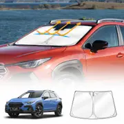 WindScreen Sun Shade for Subaru Crosstrek 2023-2025 Blocks UV Rays Foldable Custom Wind Screen Sun Visor Protector