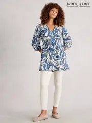 White Stuff Blue Lara Tunic (H92940) | $127