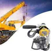 1/4 Ton 550LB 10Ft Lift Lever Block Mini Chain Hoist Come Along Puller Iron NEW