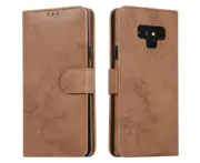 Detachable Wallet Phone Case for Easy Portability (Brown), Flip Case for Samsung Galaxy Note 9