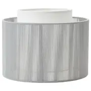 SYMFONISK shade for speaker lamp base, textile/white
