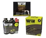 UPol Raptor Tintable Tough Protective UV Resistant Bed Liner Kit 6L + Schutz Gun