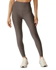 Spacedye Caught In The Midi High Waisted Legging in Soft Umber