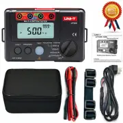 A● UT526 Insulation Earth Resistance RCD Electrical Tester Meter up to 1KV
