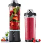 Portable Blender,270 Watt for Shakes and Smoothies Waterproof 20 oz, Black
