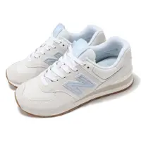 在飛比找ETMall東森購物網優惠-New Balance 休閒鞋 574 女鞋 鏡灰 淺鉻藍 