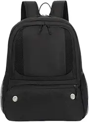 Soccer Backpack for Boys - Youth Soccer Bag | with Shoe Compartment Odor-Resistant Waterproof Breathable Ergonomic Large Capacity Bookbag for Camping Hiking Students