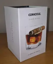Corkcicle Cigar Glass New in Open Box Never Used