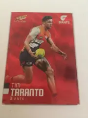 2020 Select Prestige AFL Red Parallel TIM TARRANTO # 005 / 170 LOW GWS GIANTS
