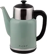 PLINT Leaf Colour Kettle - 1.7 Litre Capacity - Double Wall Hot Water Kettle for Tea and Coffee - Fast Boil - 1500 W Cordless Electric Kettle - BPA Free - Dry Protection - Anti Slip 360° Base Kettle