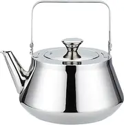 SANQIAHOME 2.0 Liters Stainless Steel teapot with Infuser A Modern, Minimalist Style