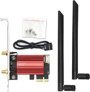 WiFi Card for PC,PC WiFi Card - High Speed Network Adapters for Desktop Computer - WiFi Adapter for Network Card, Multifunctional Wireless Internal Network Card,