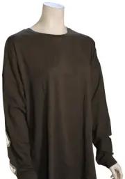 Volcom Iconic Stone LS Women's T-Shirt - Espresso - New