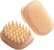 Hair Massager,Silicone Scalp Scrub Head Massager Shampoo Brush - Gentle Scalp Scrub Hair Brush, Comfortable Scalp Cleaning Comb for Lovers, Families, Friends