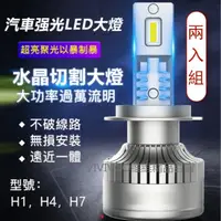 在飛比找蝦皮購物優惠-【兩入組】汽車LED大燈 汽車強光LED大燈 車燈 LED 