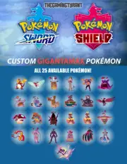 Pokemon Sword and Shield | Custom Gigantamax Pokemon Choose 6 ($9.99)