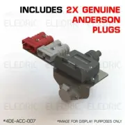 Anderson Plug 50 Amp Flat 7 Pin Trailer Socket Mount Bracket Camera Reverse - 07