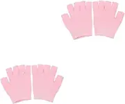 Healvian 2pairs Moisturizing Gel Gloves for Hand Care Spa Gloves for Women Reusable Easy to Clean for Dry Treatment for Valentine Day Special Occasions