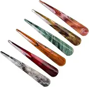 6 Pcs Large Alligator Hair Clips for Styling Salon Sectioning, 5.5 inch Non-Slip Duckbill Metal Clips for Women Thick and Thin Hair