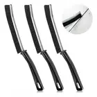 3pcs Hard-Bristled Crevice Cleaning Brush Grout Cleaner Scrub Brush Deep Tile US