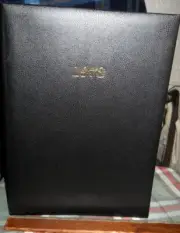 1973 *Engagement Calendar Book-11 3/4"H x 8 1/2"W BLK boards in 2025 your age 52