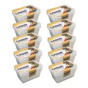 40pc Menu Master Food Meal Preparation Kitchen Storage Container Set 1000ml