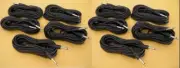 10x 6Ft Mono 1/4" 6.3mm Male to Male Guitar Mic Audio PA System Headphone Cable