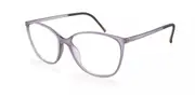 Silhouette SPX Illusion Full Rim 1601/75 4030 Men's Glasses Purple Size 52 - Private Health Rebate - Blue Light Block Available