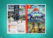 Pokémon Legends: Arceus COVER ART: Replacement Insert & Case for Nintendo Switch