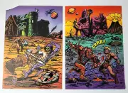 Vintage 80’s Butterfly Originals MASTERS OF THE UNIVERSE 9" Sticker Sheet - Rare