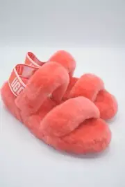 UGG NEW WOMAN OH YEAH PINK/ORANGE LIPPERS SIZE 5 UK3/EU36/JP22