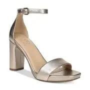 Naturalizer Womens Joy Bronze Dress Sandals Heels 7 Medium (B,M) BHFO 7191