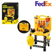 My Little Tiger Block Power Tools Play Set Settable Table Multi-Table 100pcs