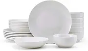 [Studio Nova] Porcelain 18-Piece Dinnerware Set, Service for 6, Alexis