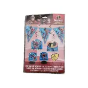 Incredibles 2 Decoration Kit 5 Pieces 2 Mini Honeycomb 2 Hanging Swirls 1 Flag