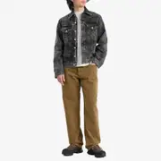 Aries Lasered Croc Trucker Jacket