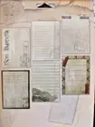 Epicurean Junk Journal Supplies Blank Pages Journaling Papers 5x7 by 7Gypsies