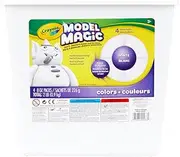 Crayola Model Magic, White Modelling Compound, 900g Resealable Bucket, Mess Free Craft for Kids, Easy to Decorate, Modelling Clay, The Perfect Way to Create School Projects in 3D