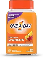 One a day Womens vitacraves multivitamin Gummies, 80 Count