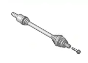 Left Front Axle Assy fits VW Golf,Jetta,Rabbit 1K0407271BP