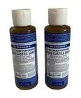 Dr Bronner’s Pure-Castile Liquid Soap Peppermint with Organic Oils (2Pack)