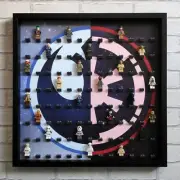 Large Lego Display Case Frame For Minifigures (52x52cm) Holds Over 100 Figures!