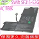 ACER AC17B8K 電池(原廠)-宏碁 Swift 3電池,SF315電池,SF315-52G電池,SF315-52G-51HV,SF315-52G-55EW,4ICP5/57/81