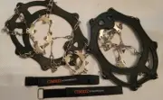 Cimkiz Traction Snow/Ice Chains For Cleats/Boots