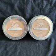 2PK L’Oréal True Match Super-Blendable Compact Makeup Sunscreen, C1 Alabaster