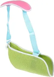 minkissy Arm Sling Dislocated Arm Support Brace for Fracture Fixation Comfortable Breathable Forearm Sling for Shoulder Elbow Wrist Green Shoulder Pad Varies Random